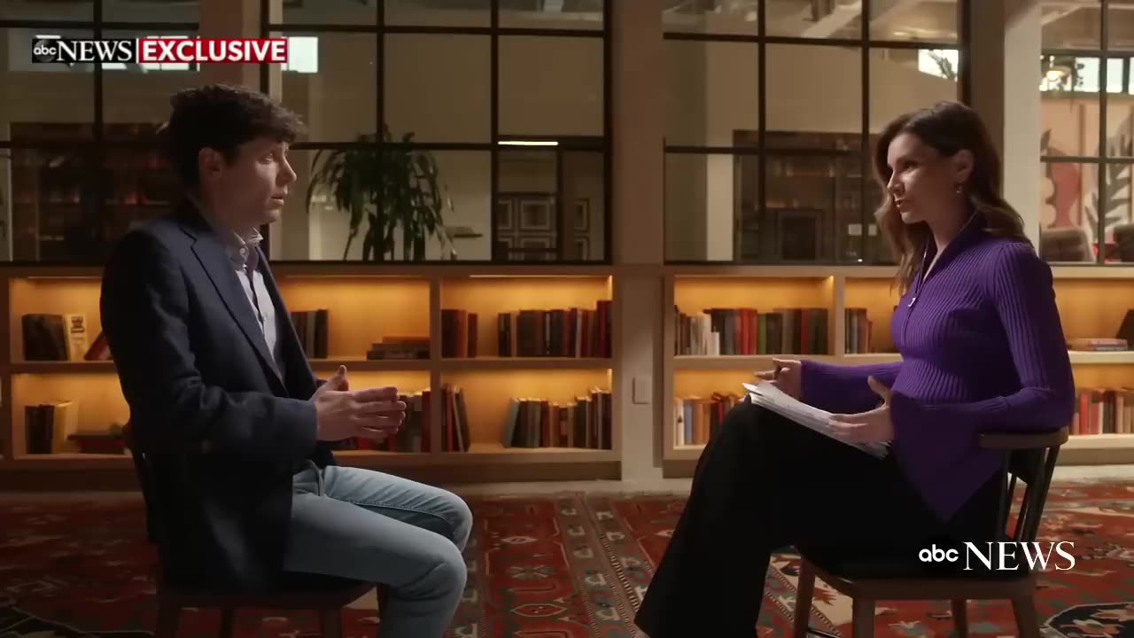 Open AI CEO, CT,0 on race and how will receive society