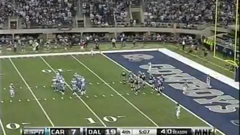 2009-09-28 Carolina Panthers vs Dallas Cowboys