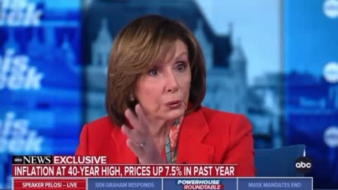 The more Nancy lies the more her hair piece moves out of place!