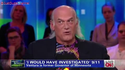 Former Gov. Jesse Ventura Take On 9/11: They Wanted It To Happen ** 2 Min.**