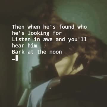 Ozzy - Bark At The Moon