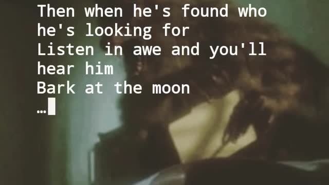 Ozzy - Bark At The Moon