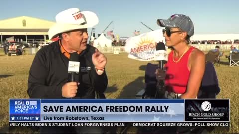 Texas rally 10-22-22 cameo clip of Steve Bannon with commentary