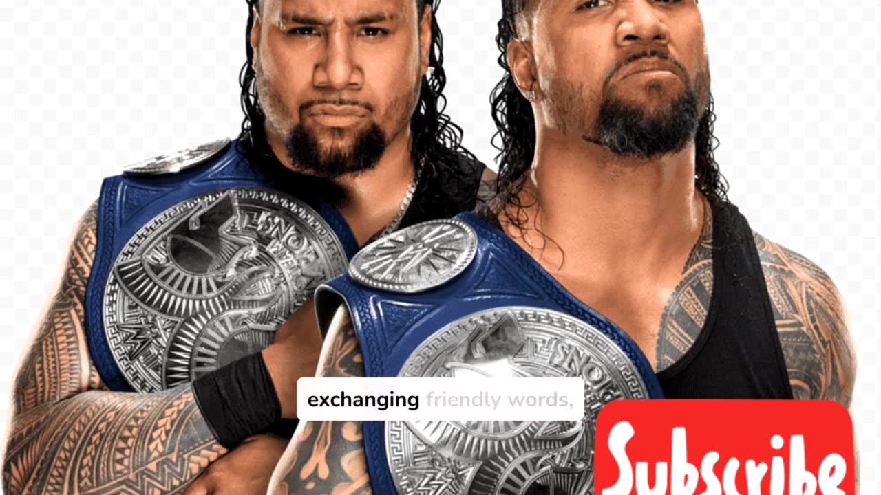 "Family Ties Reignited: Jey & Jimmy Uso Bring the Heat with Smiles