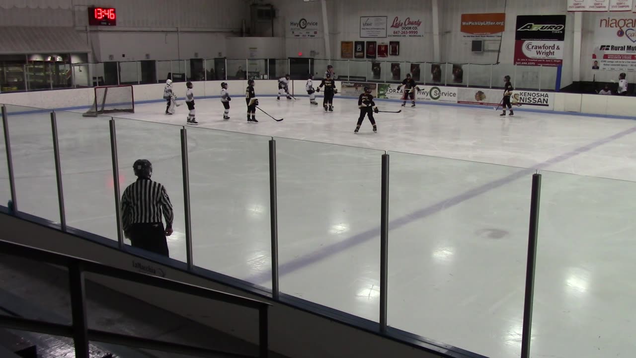 2024 Play Downs Waukesha Warhawks Vs Fond Du Lac Thunder Bantam B Ice Hockey (2-4-2024)