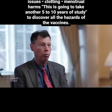 Dr Harvey Risch discusses Problems with a myriad of adverse reactions from the Clotshots