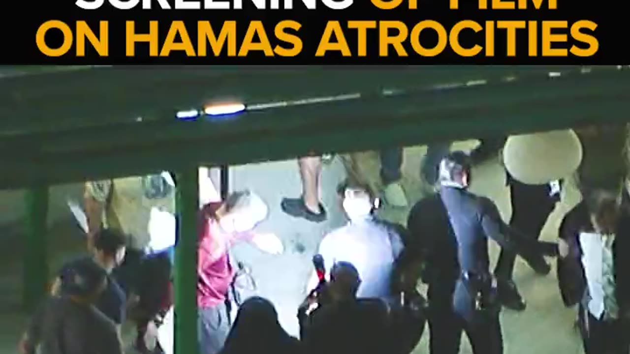 'Groups Clash' Outside Museum Of Tolerance Screening Hamas Atrocities