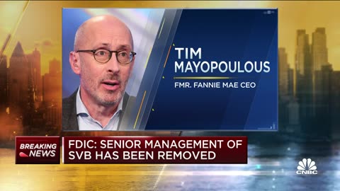 BREAKING: The FDIC Has Named Fmr. Fannie Mae CEO Tim Mayopoulos as the New CEO of SVB