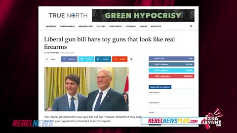 Trudeau's gun grab to legislate sale of ANYTHING that looks like a regulated firearm