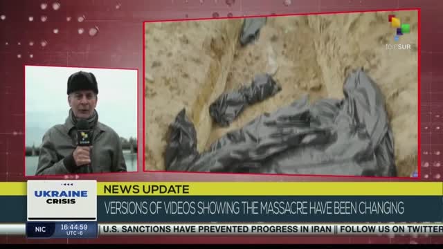 Alleged Russian army massacre in Bucha a fake news story