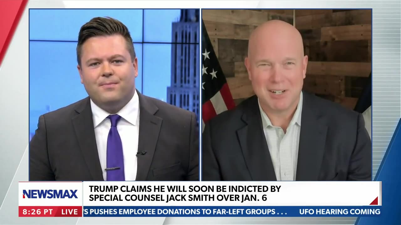 Matt Whitaker on Sunday Report- Newsmax 07.23.2023