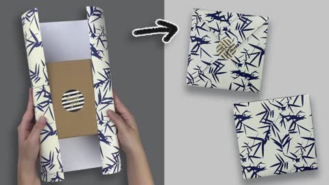 DIY Gift Wrapping - Paper Gift Box Wrapping