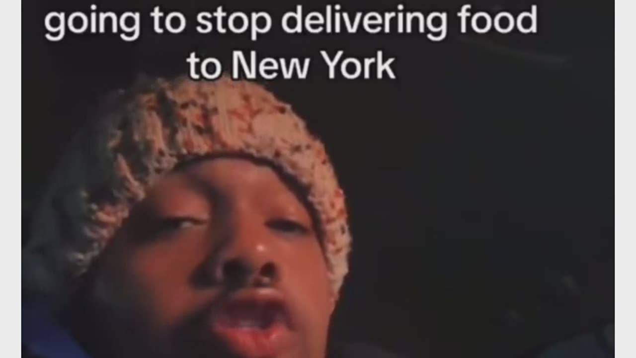 Man Warns People To Stock Up On Food In New York