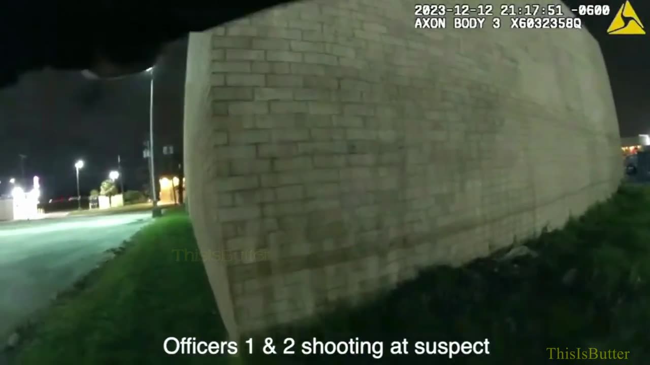 Bodycam shows man exchange shots with Fort Worth officers before suspect kills himself