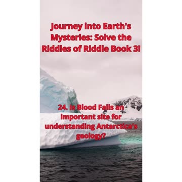 What Lies Beneath the Red Waters of Blood Falls?