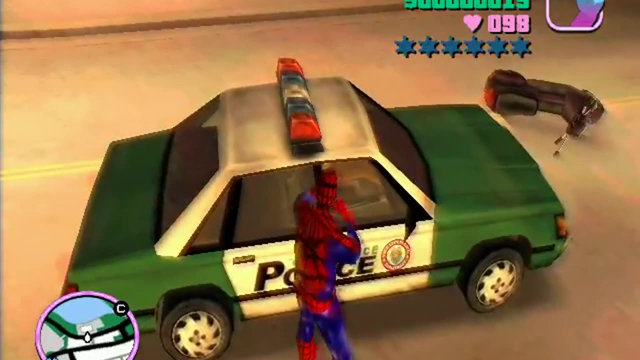 Grand Theft Auto Vice City Разборка с друганом