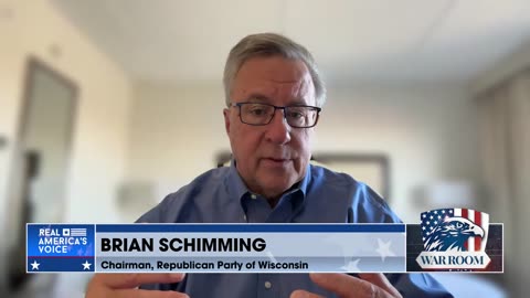 WI GOP Chair Brian Schimming: "Republican Areas Are Turning Up For Early Vote"