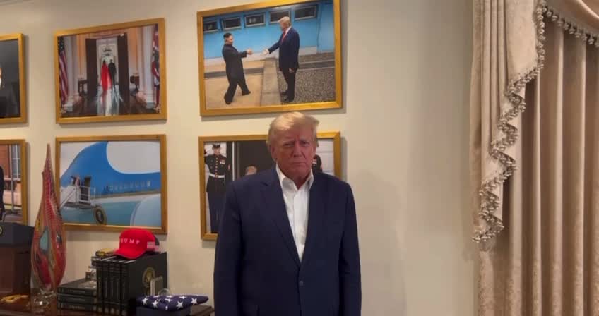 Trump message at the patriot freedom project