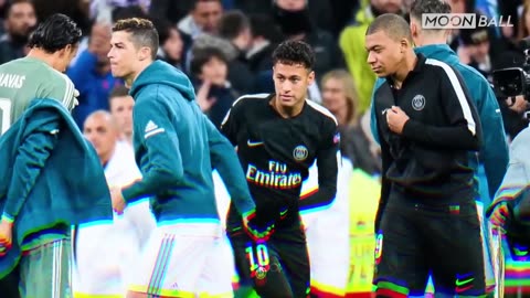 The day Cristiano Ronaldo showed kylian mbappe & neymar Jr who is the boss