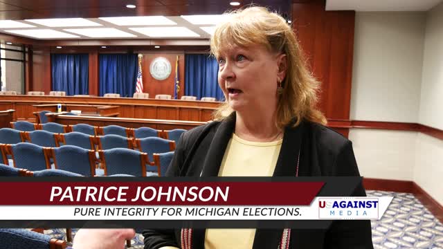 Patrice Johnson with Pure Integrity for Michigan Elections