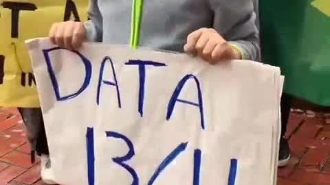 Brasileiros no Japão também se manifestando "Censura Não"