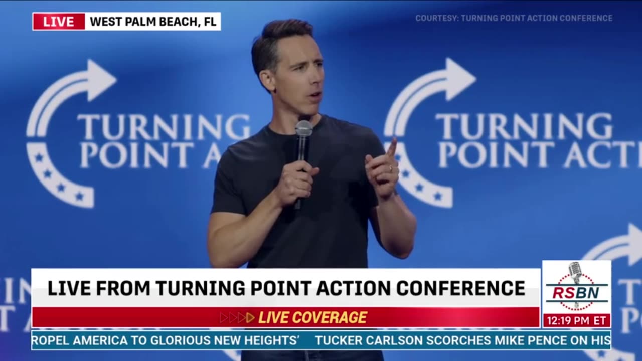 Josh Hawley at Turning Point Action Conference [Full Speach]