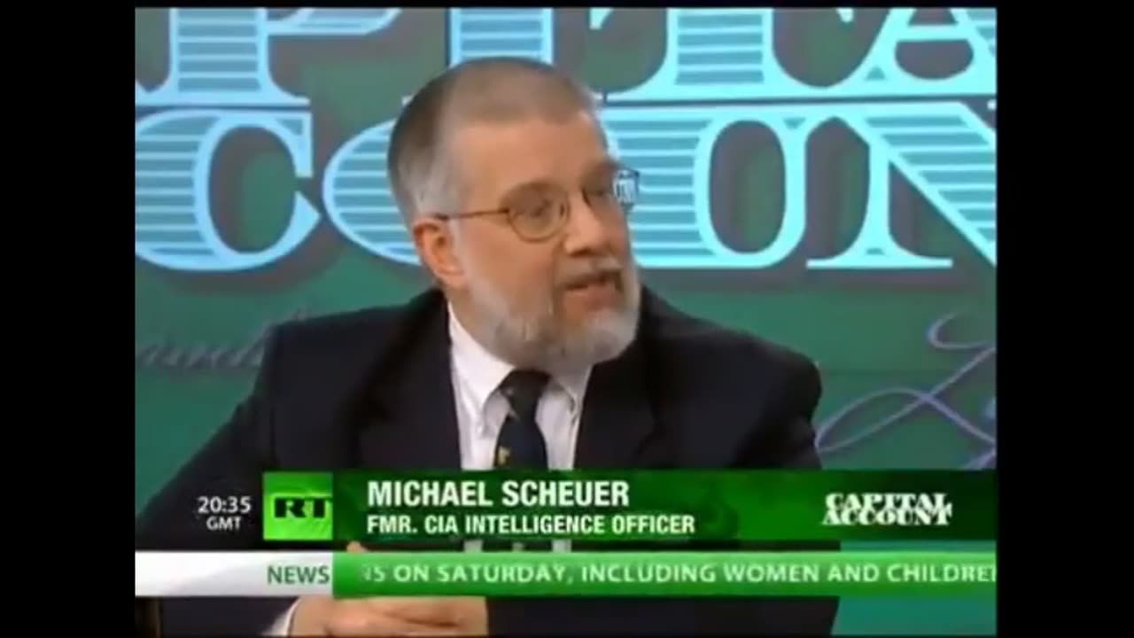 Based Michael Scheuer on RT