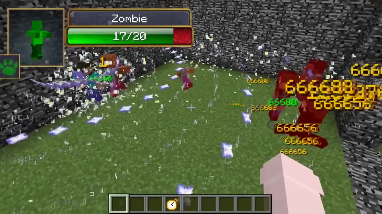 Herobrine vs Entity 303 all Сreepypasta mobs in minecraft part 98
