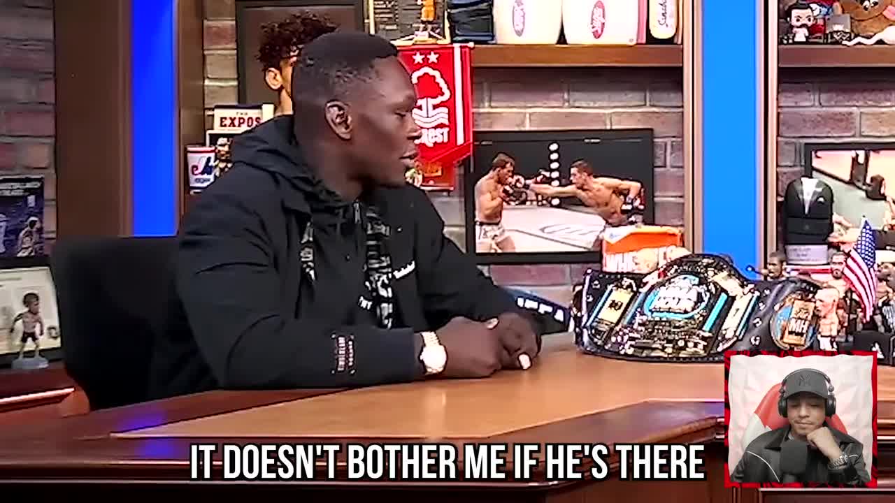 Israel Adesanya REACTS to Alex Pereira's Son Making Fun Of Him After KO loss (UFC 281)