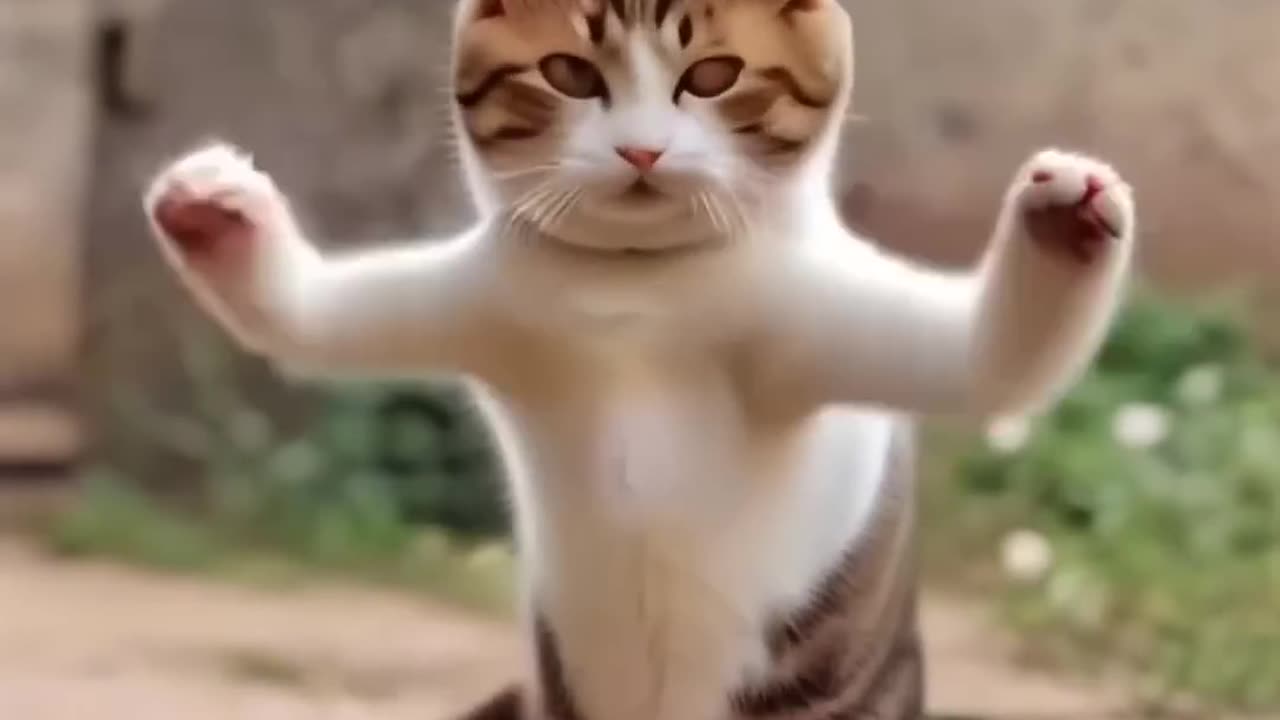 Cat Dance shorts cat pet dance comedy😄😁🥰