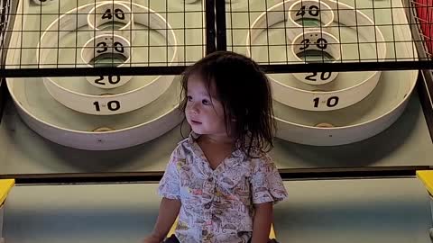 Indian echo caverns: skee ball!