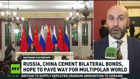 Cina e Russia approfondiscono gli accordi bilaterali della loro parnership strategica contro i paesi occidentali basata sul mondo multipolare SENZA USA,UE,NATO,i loro servi e i loro cagacazzi.riassunto dei momenti salienti dello storico incontro