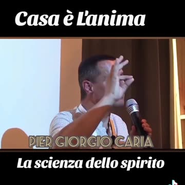 Che cos'è l'anima? (Pier Giorgio Caria)