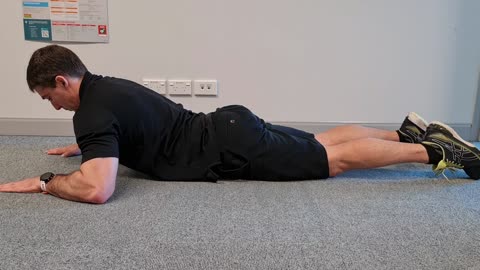 Prone Back Extension (forearms)