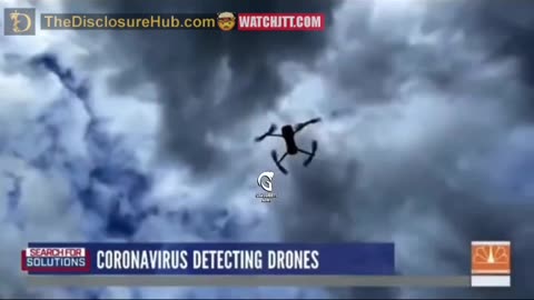 DRONES TO SEE IF U HAVE COVID?