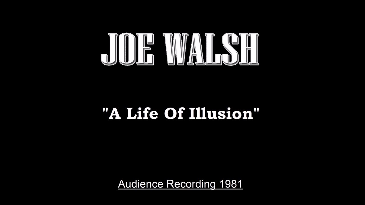 Joe Walsh - A Life of Illusion (Live in Osaka, Japan 1981) Audience