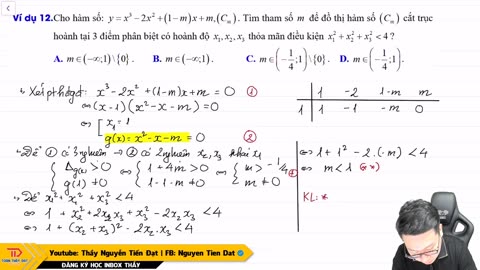 Lesson 20. Interaction of cubic functions (P2)