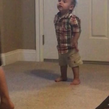 Dancing Baby catches the beat
