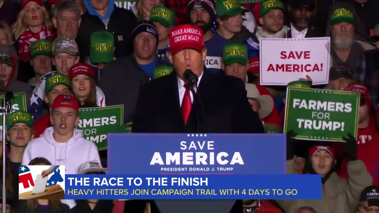 Final election push