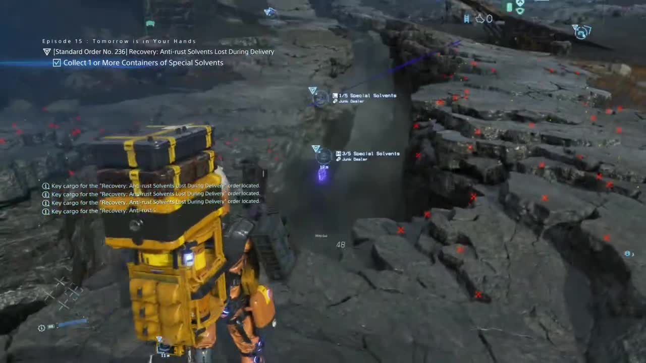 DEATH STRANDING_ Proper use of the Sticky Gun