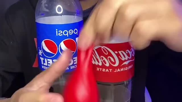 Coke vs Pepsi vs mentos vs powder 💥