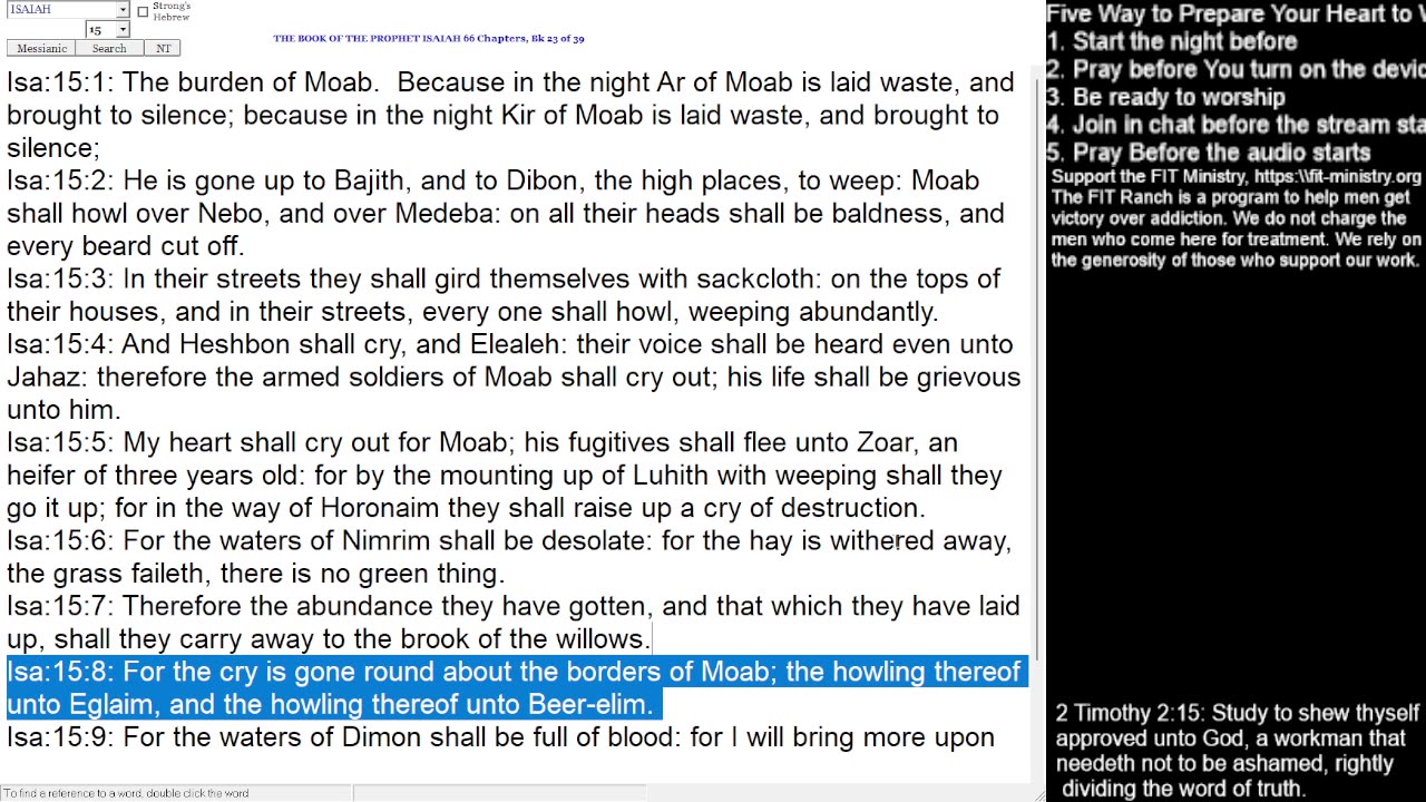 Isaiah 13-20