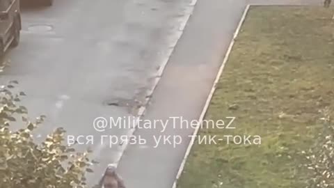 The first rule of survival in Ukraine is CARDIO! 😂 Run Forrest, run!