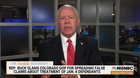RINO Ken Buck Its A Lie That J6 Prisoners Are Being Treated Differently