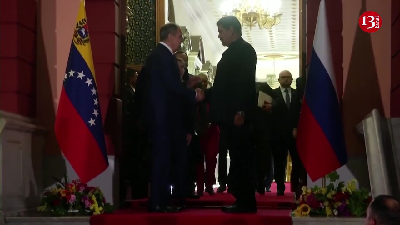 Russia FM Lavrov meets Venezuela president Maduro in Caracas