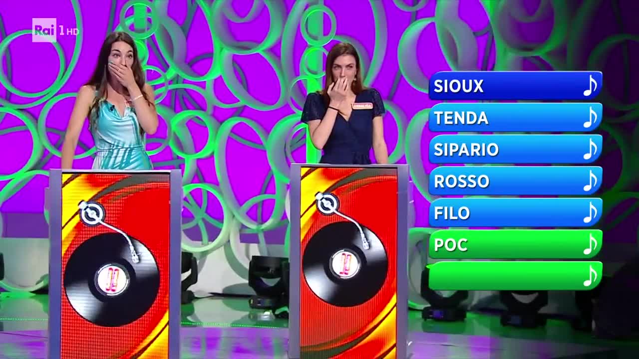 RAIUNO - Reazione A Catena-La Catena Musicale (08/08/2021)