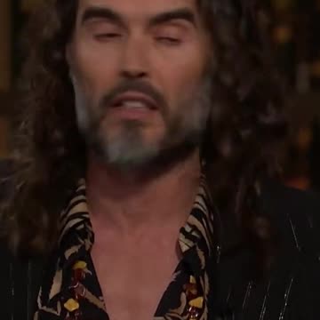 Bill Maher and Russell Brand wet