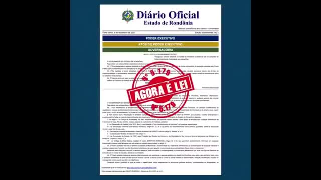 Rondônia barra passaporte e prova que e possível fazer à diferença com voto SIM!!!!