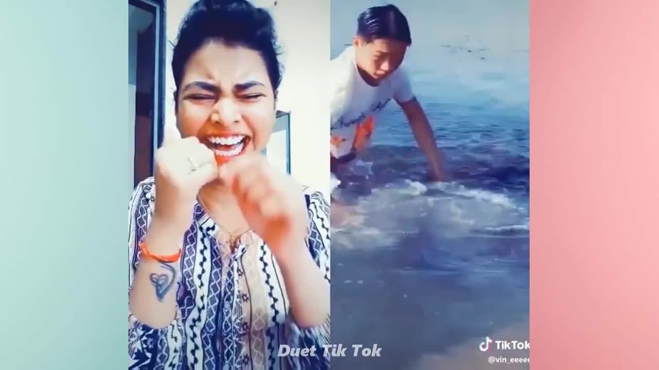 Try not to laugh challange. FUNNY VEDIO Tik Tok