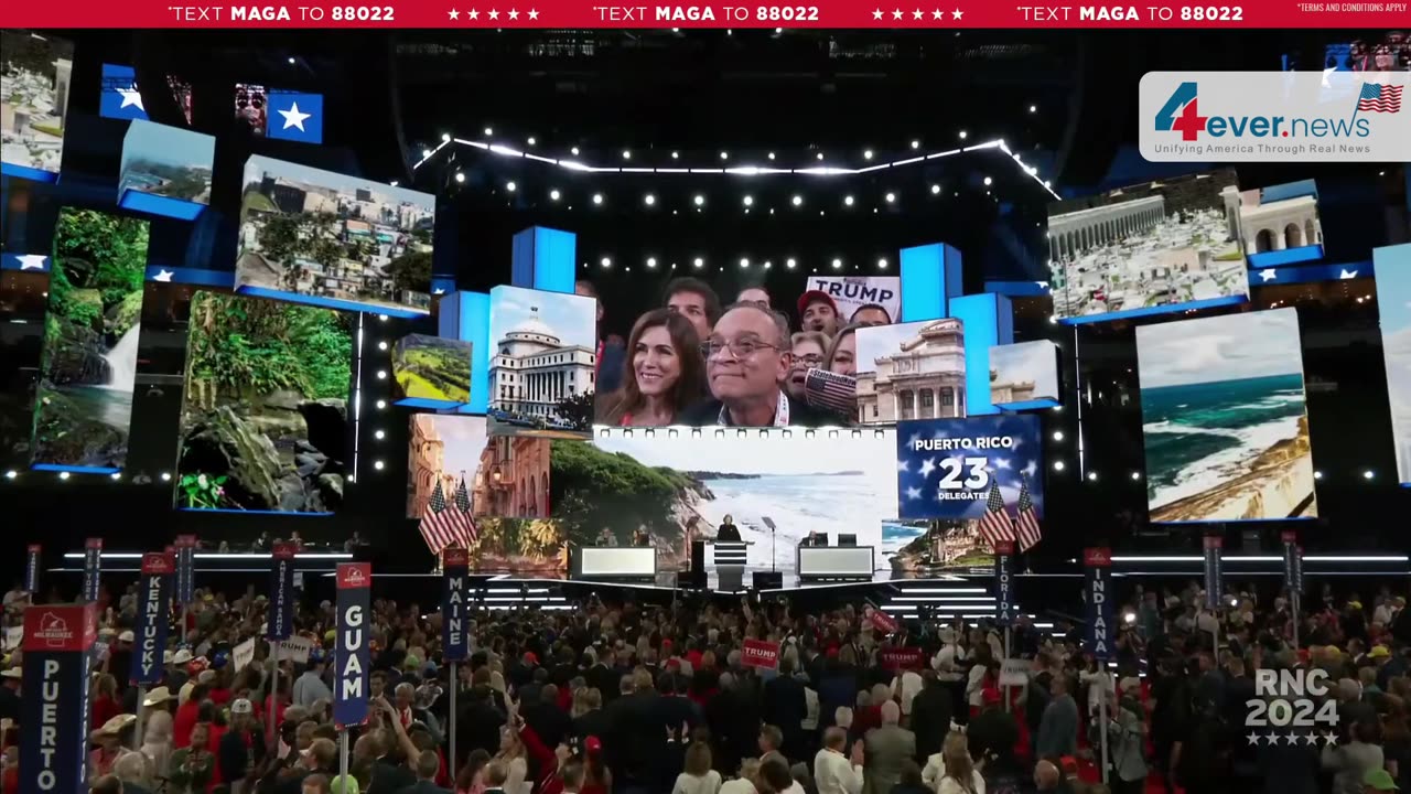 RNC 2024 🐘 Puerto Rico Cast all 23 delegates for Donald J Trump!